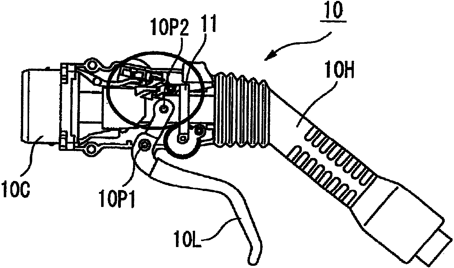 Arc discharge prevention connector