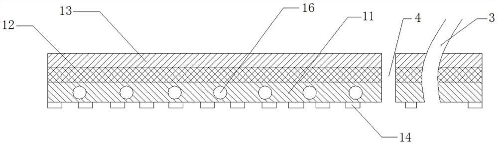 A fracture splint with thermal insulation function