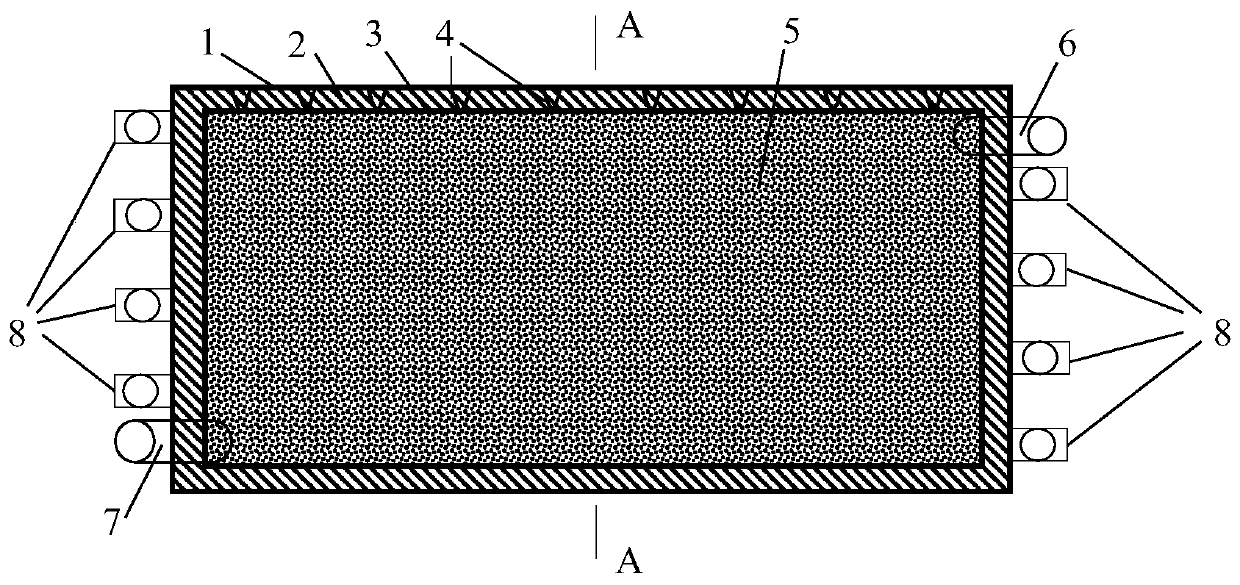 Detachable penetration prevention and protection device for heavy-haul freight car based on non-Newtonian fluid