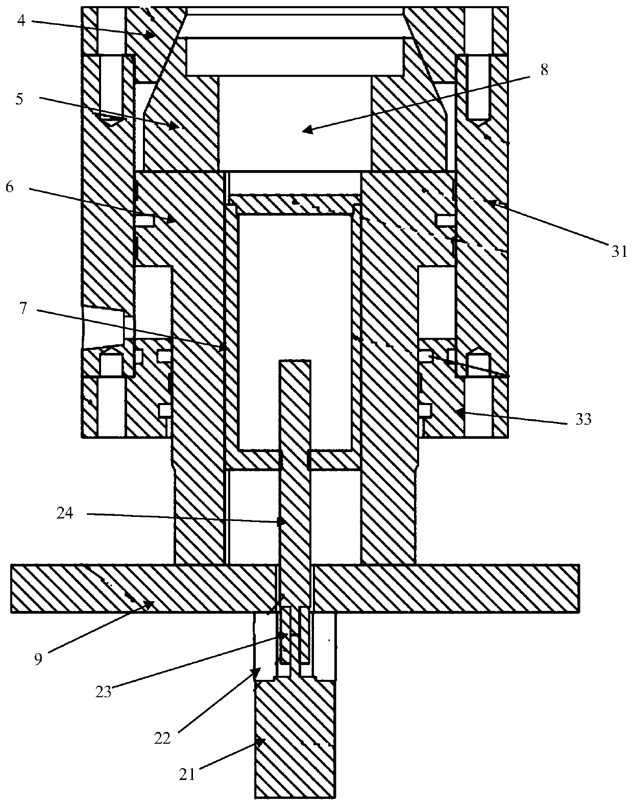 Locking nut machine