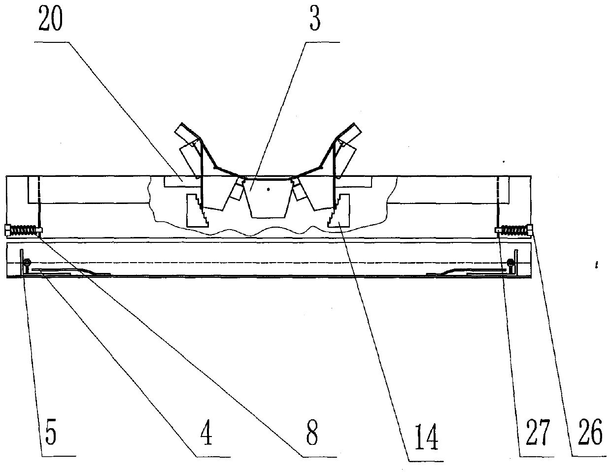 Cervical vertebra prone position traction device for cervical spondylosis traction treatment