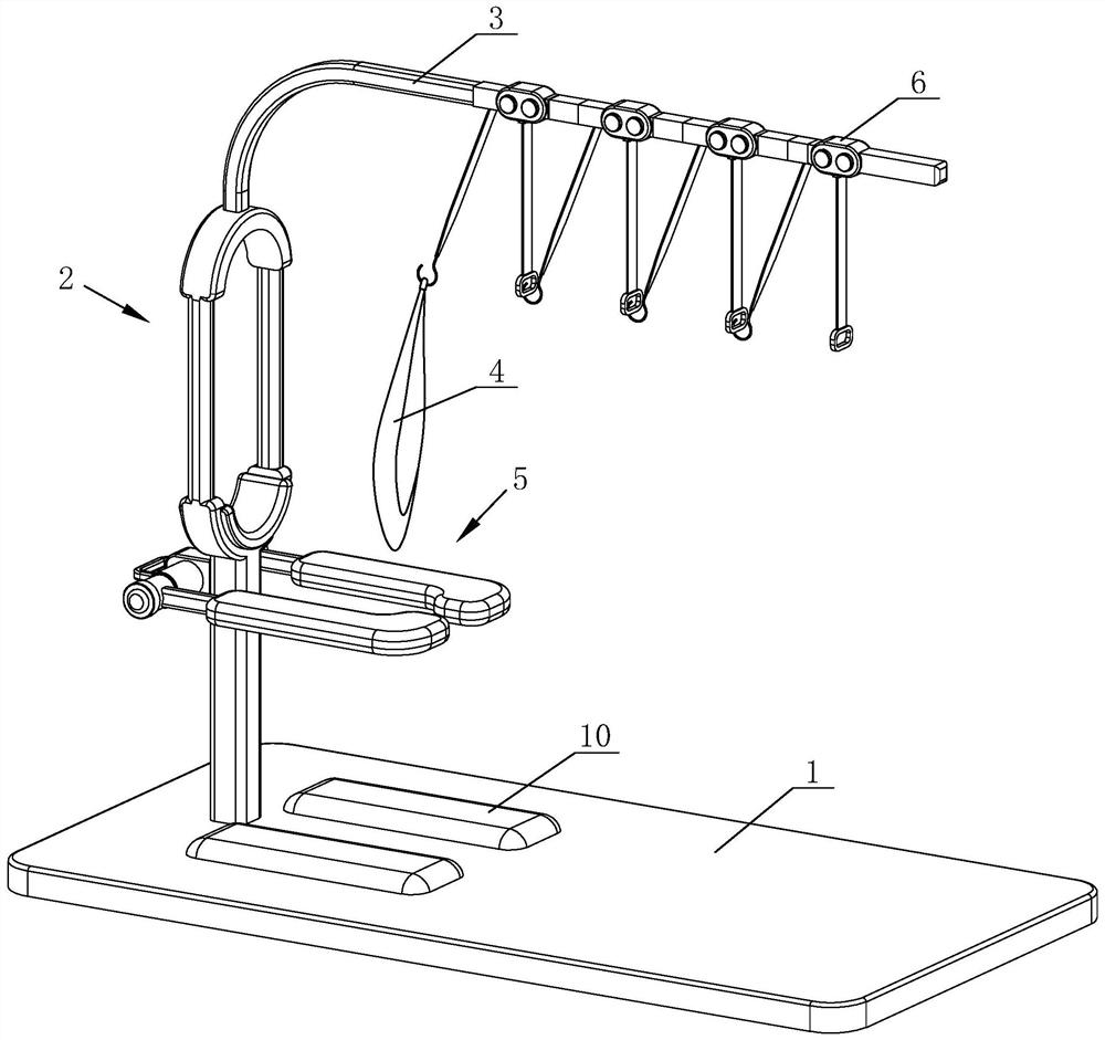 Multifunctional pregnancy and birth period training device easy to adjust