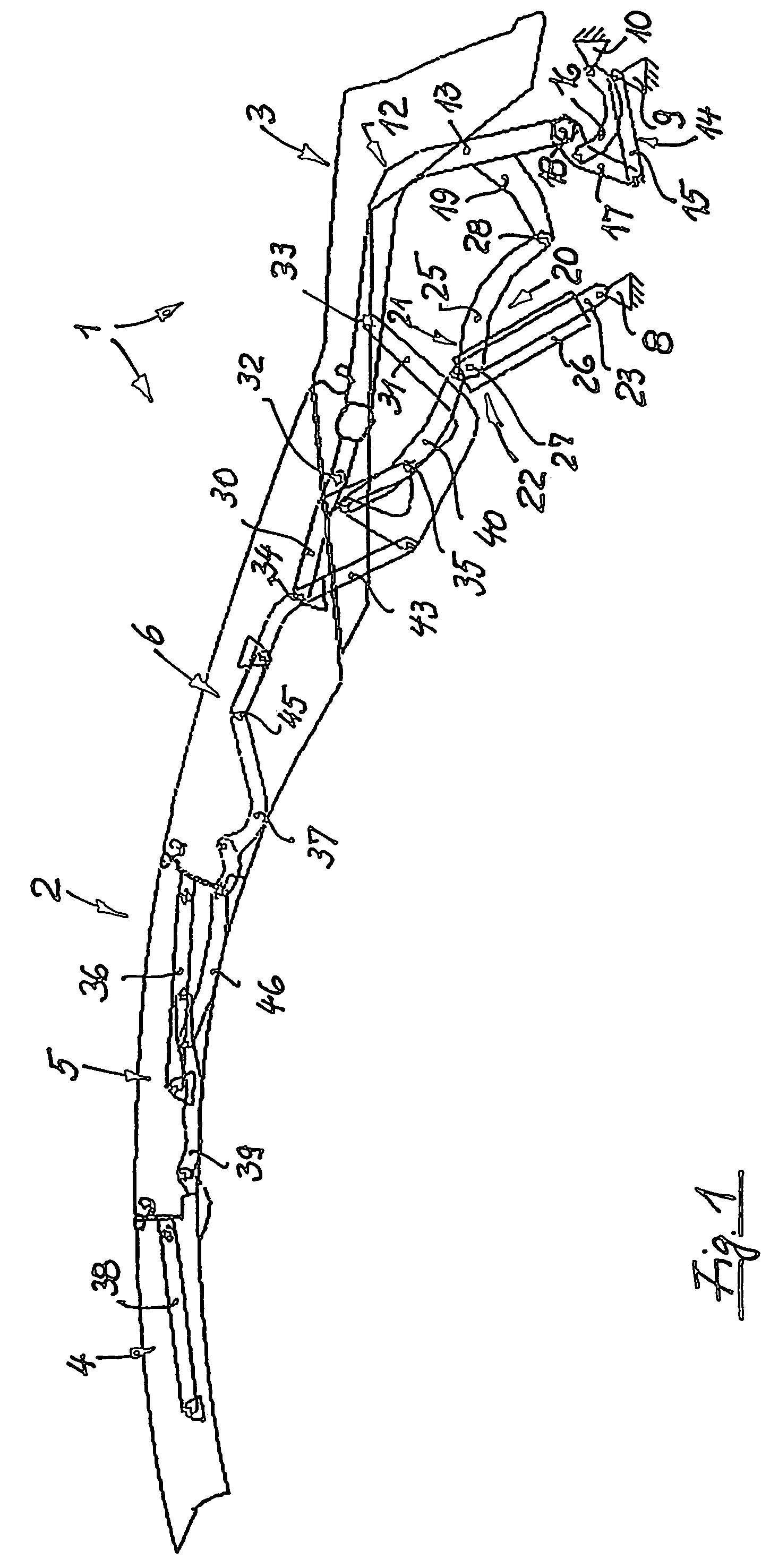 Roof and decklid having a common supporting linkage and actuator