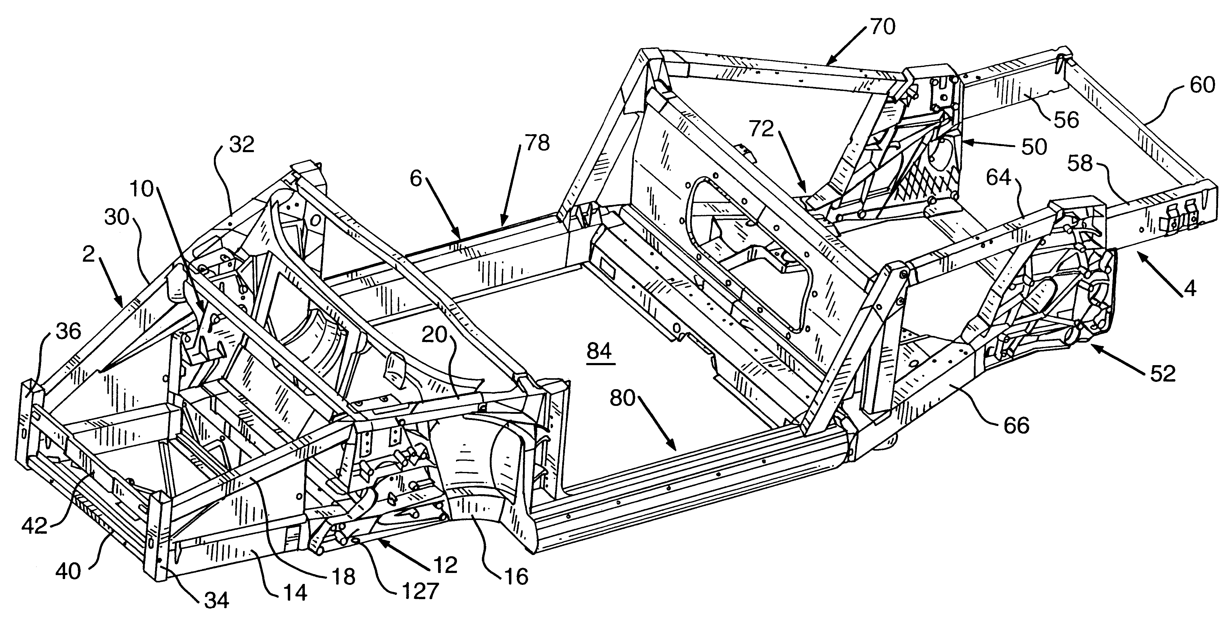 Automotive vehicle cast frame components