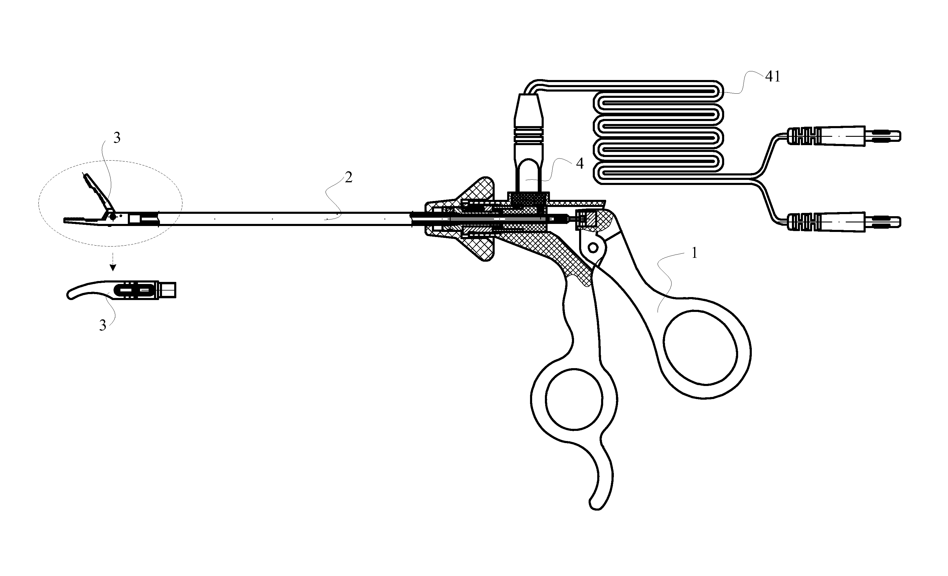 Anti-sticking electrosurgical instrument