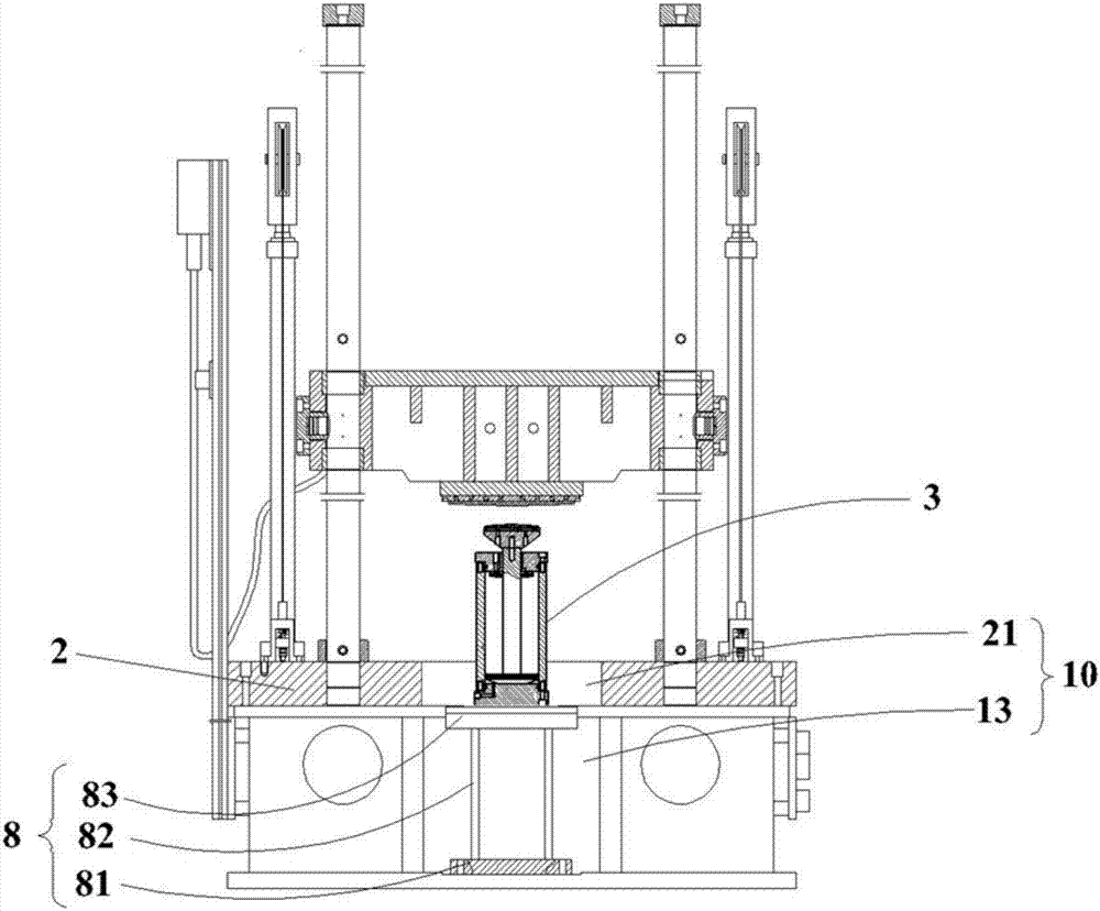 Impact test bed