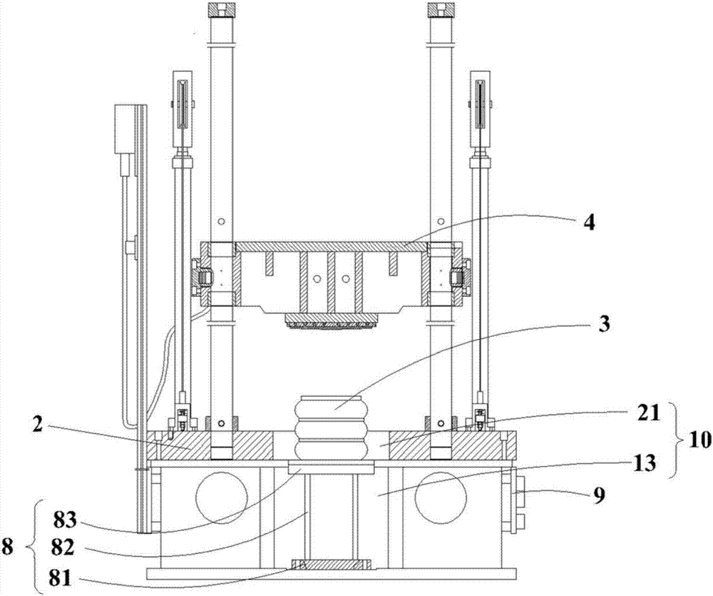 Impact test bed