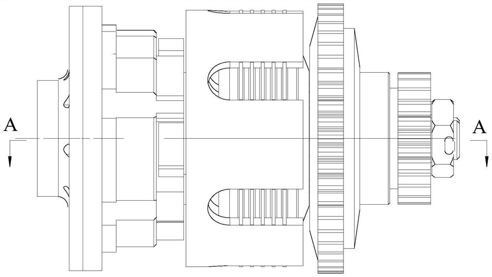 Load-sensitive controllable driving structure