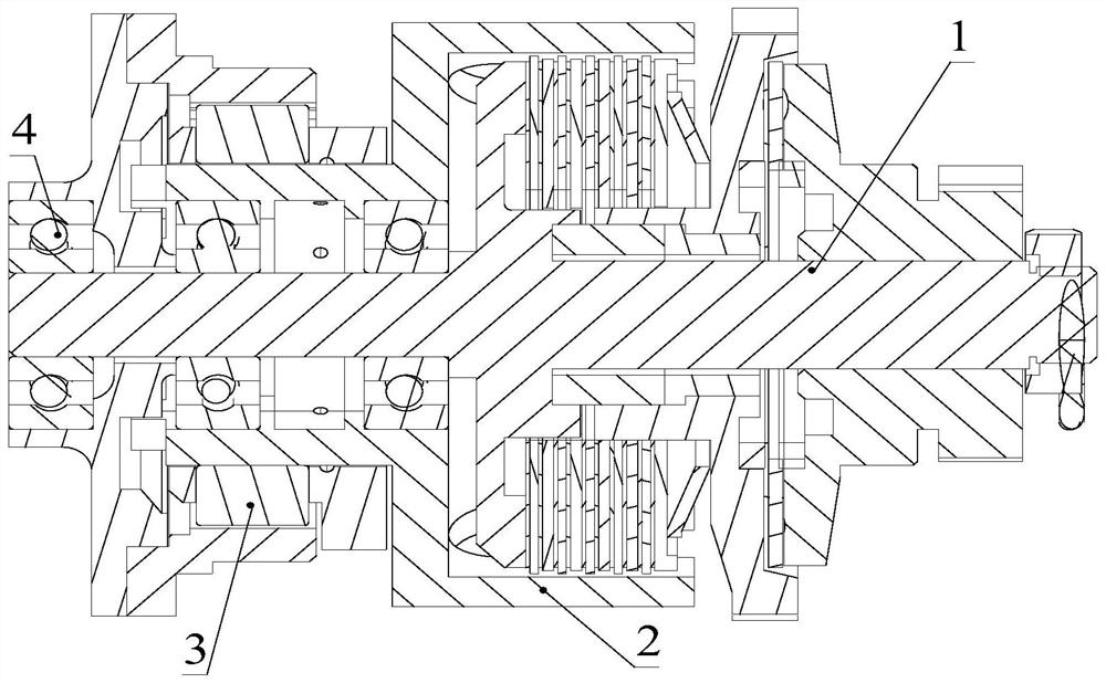 Load-sensitive controllable driving structure