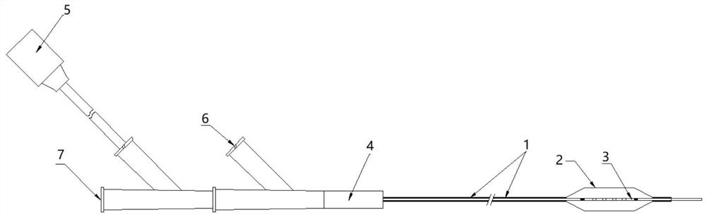 Shock wave assisted drug perfusion balloon catheter and medical equipment