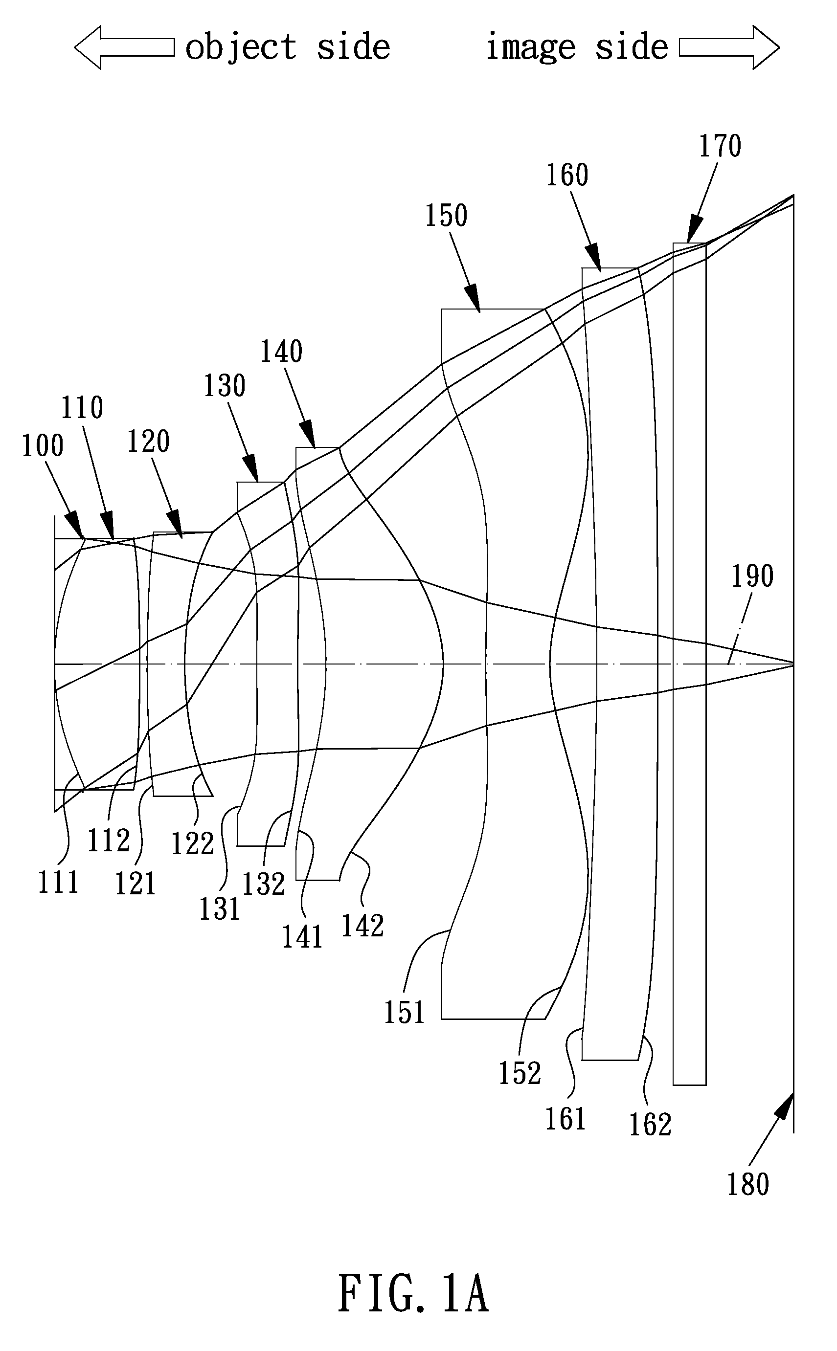 Six-piece optical lens system