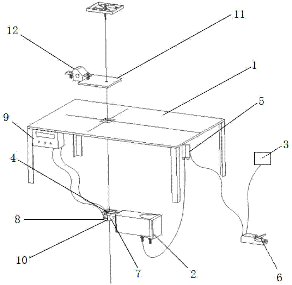 Injection molding element large-flow-pass high-precision hot-melting shearing jig