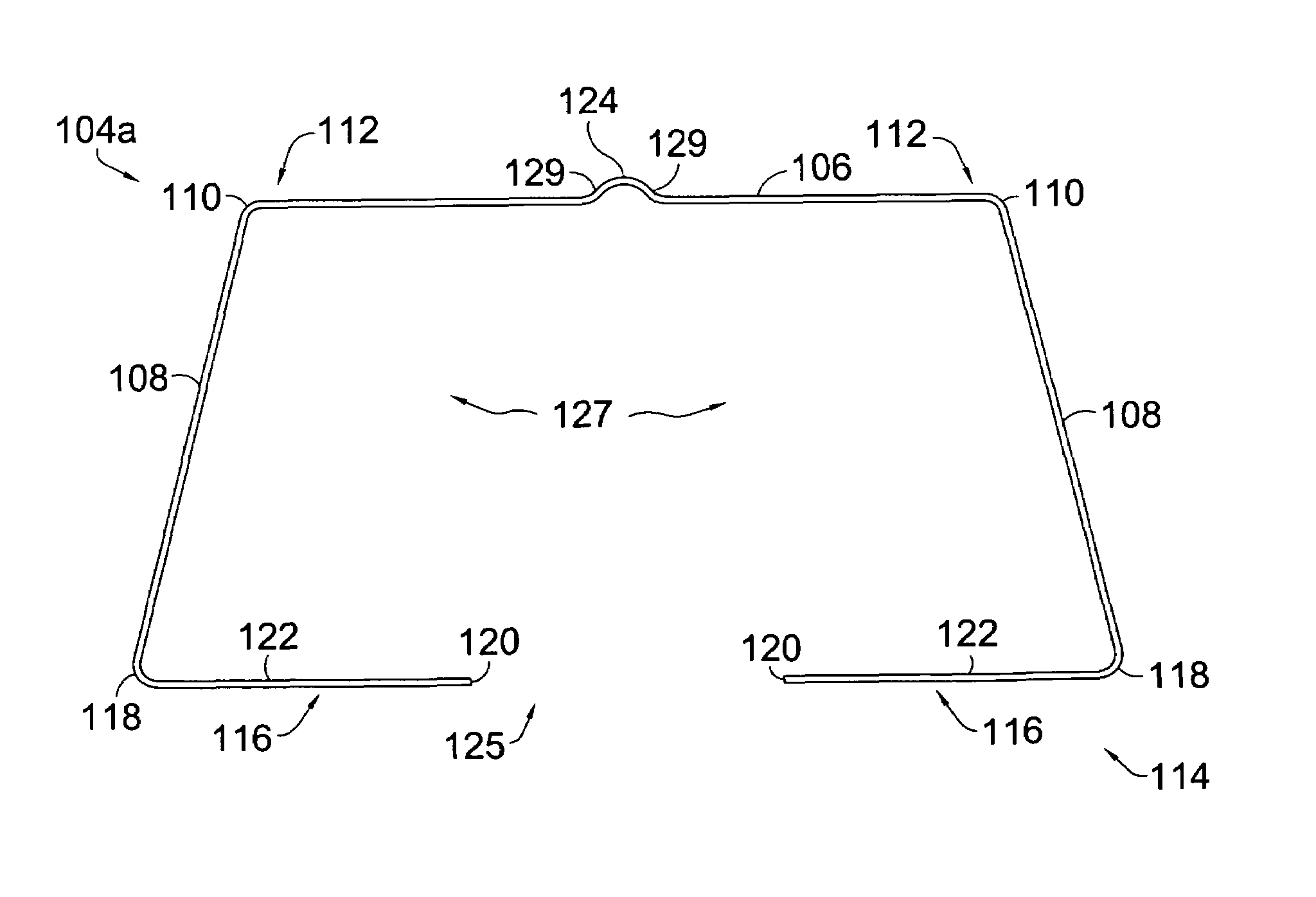 Girder system employing bent steel plating