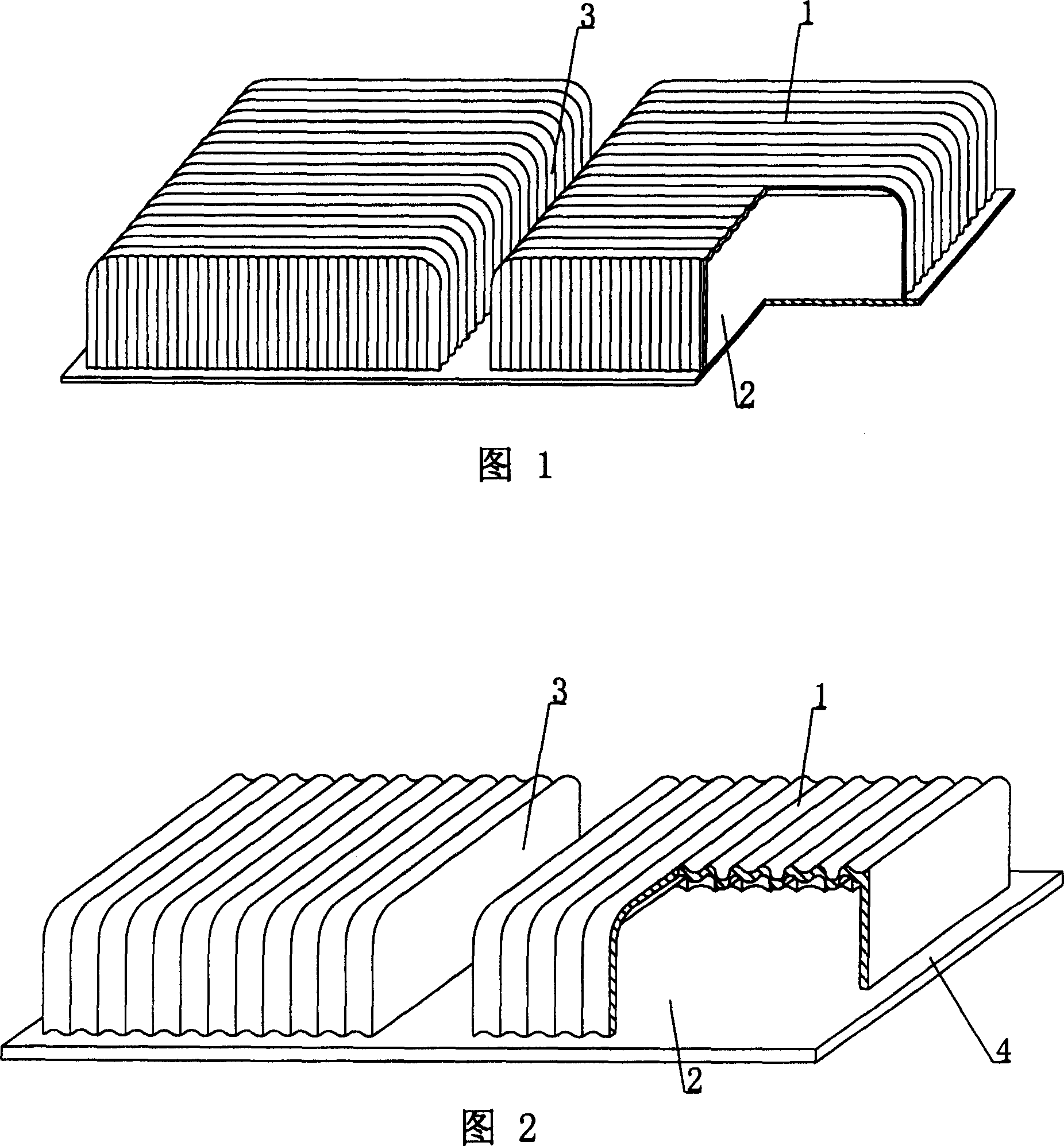 Cavity member for hollow slab