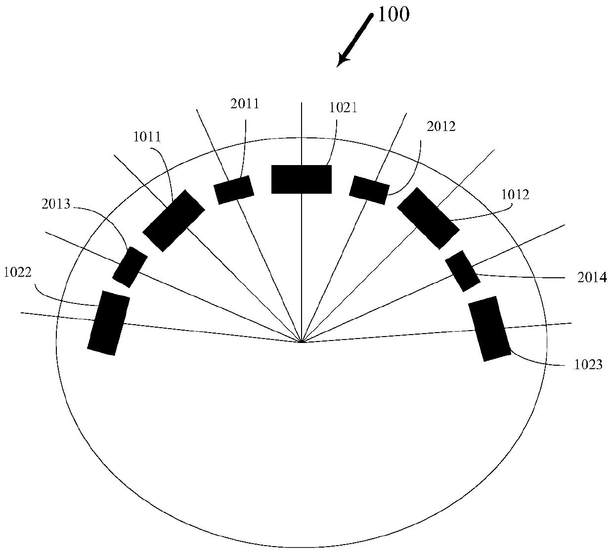 Intelligent robot and its sensor assembly and obstacle detection method