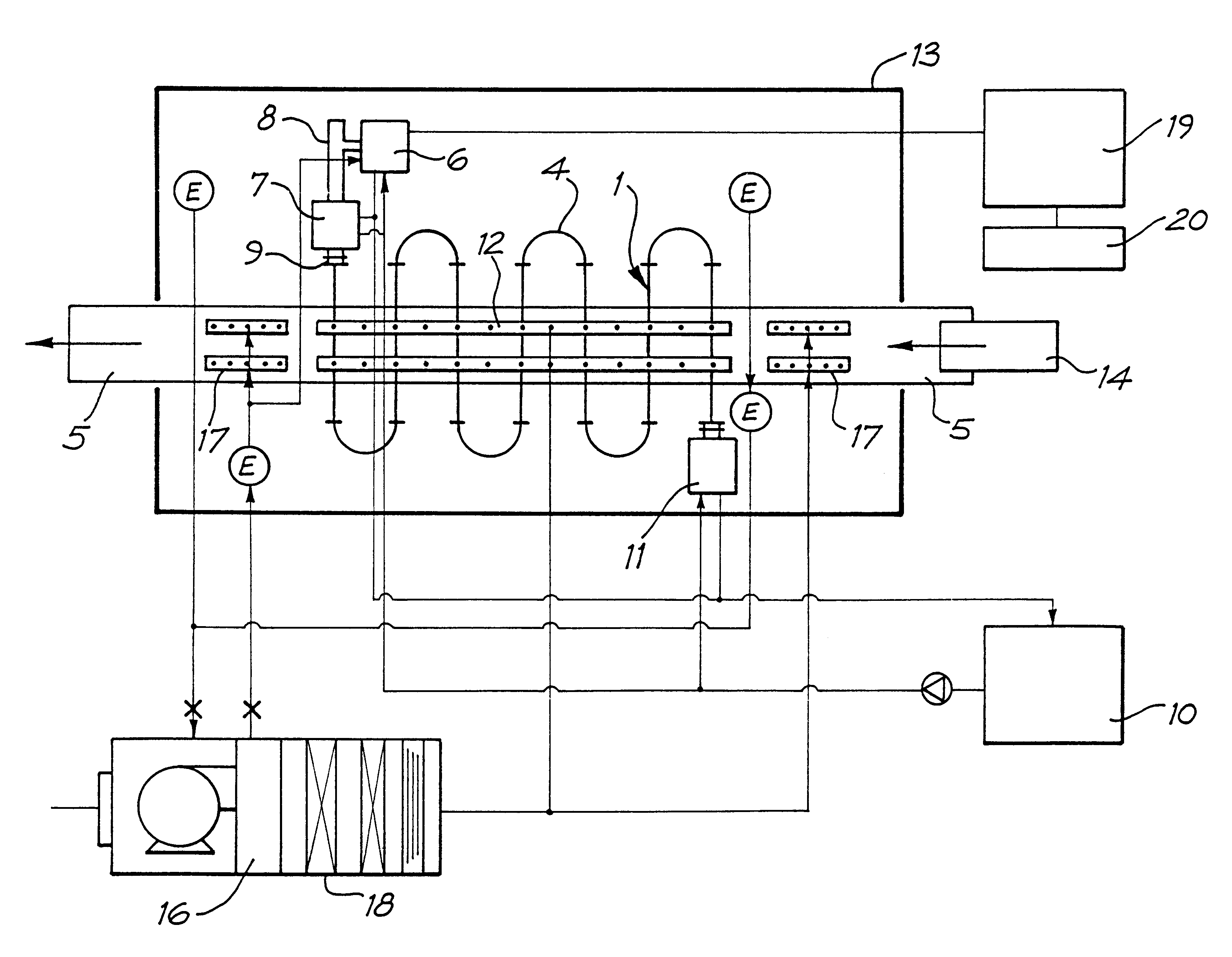 Method and apparatus for microwave processing of planar materials