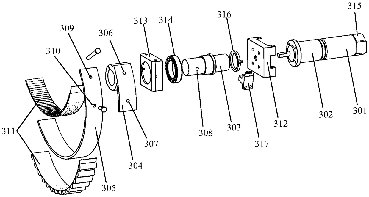 A hexapod bionic robot