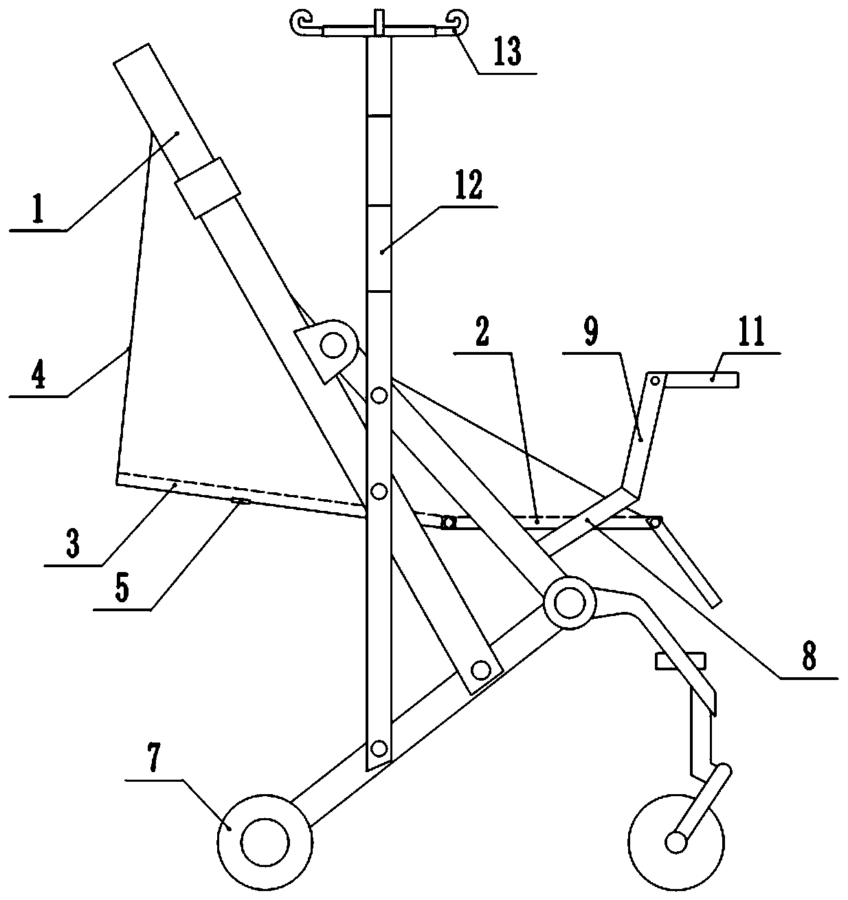 Child infusion trolley