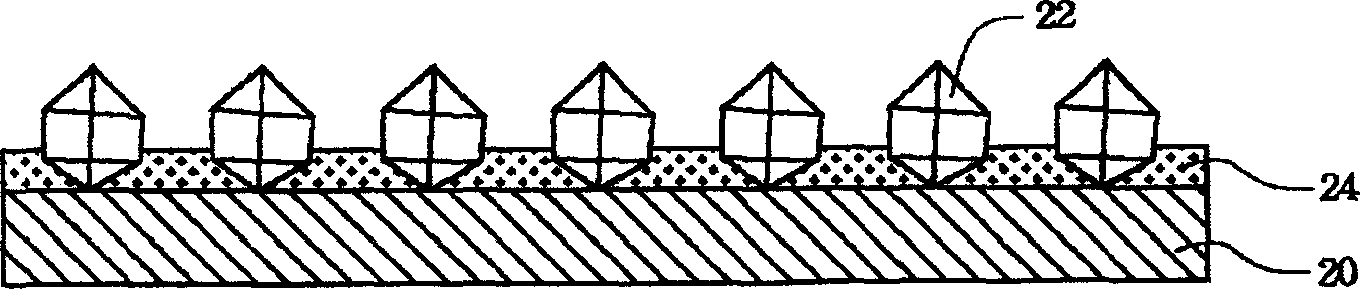 Cutting grinding sheet and its manufacturing method