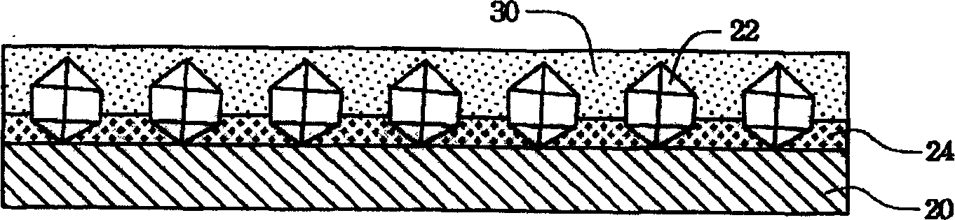 Cutting grinding sheet and its manufacturing method