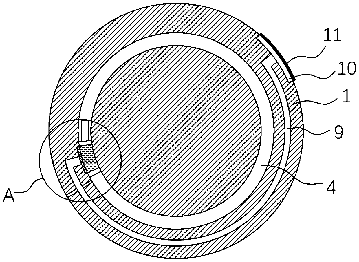 Self-cleaning solar heat collection tube