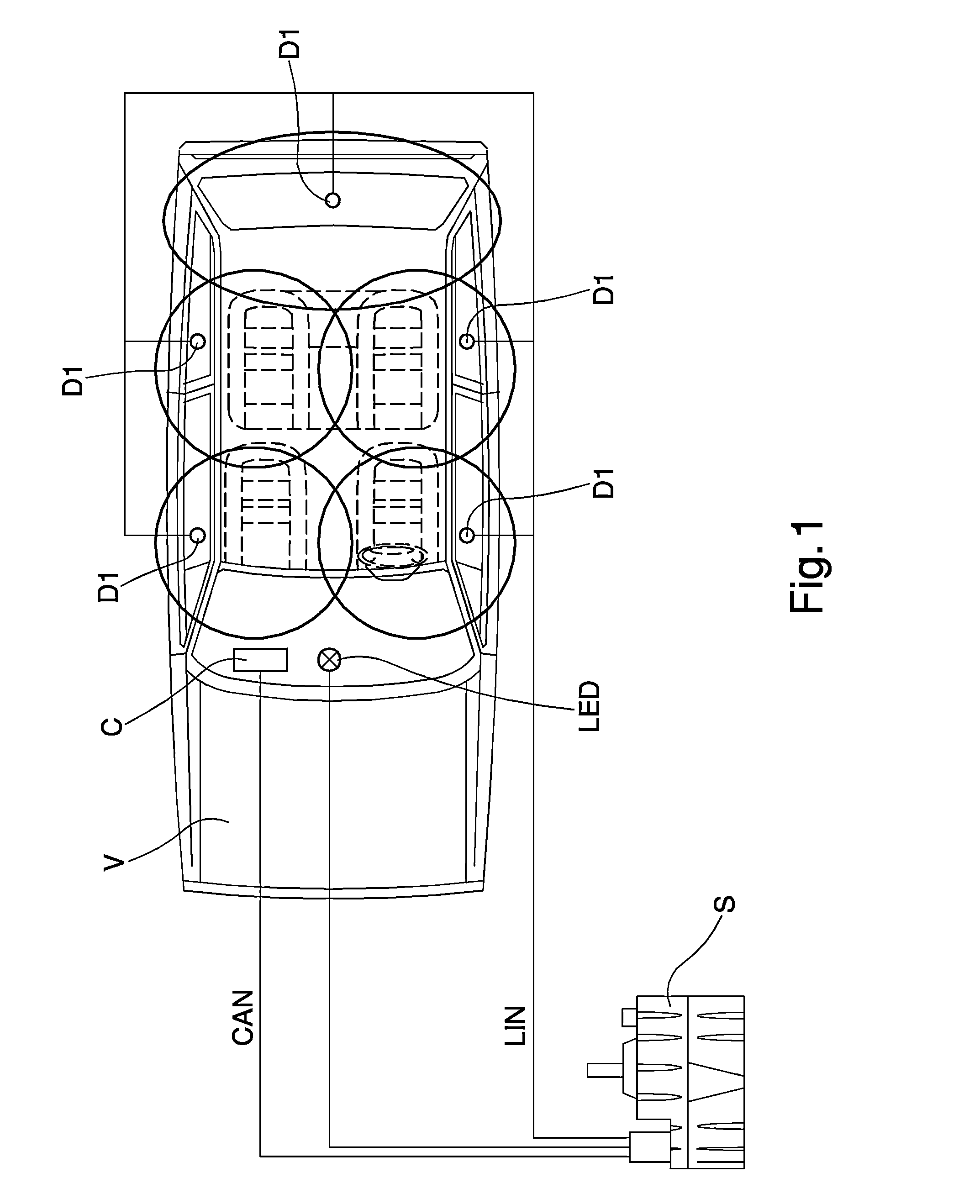 Acoustic signaling system for electric, hybrid vehicles or the like