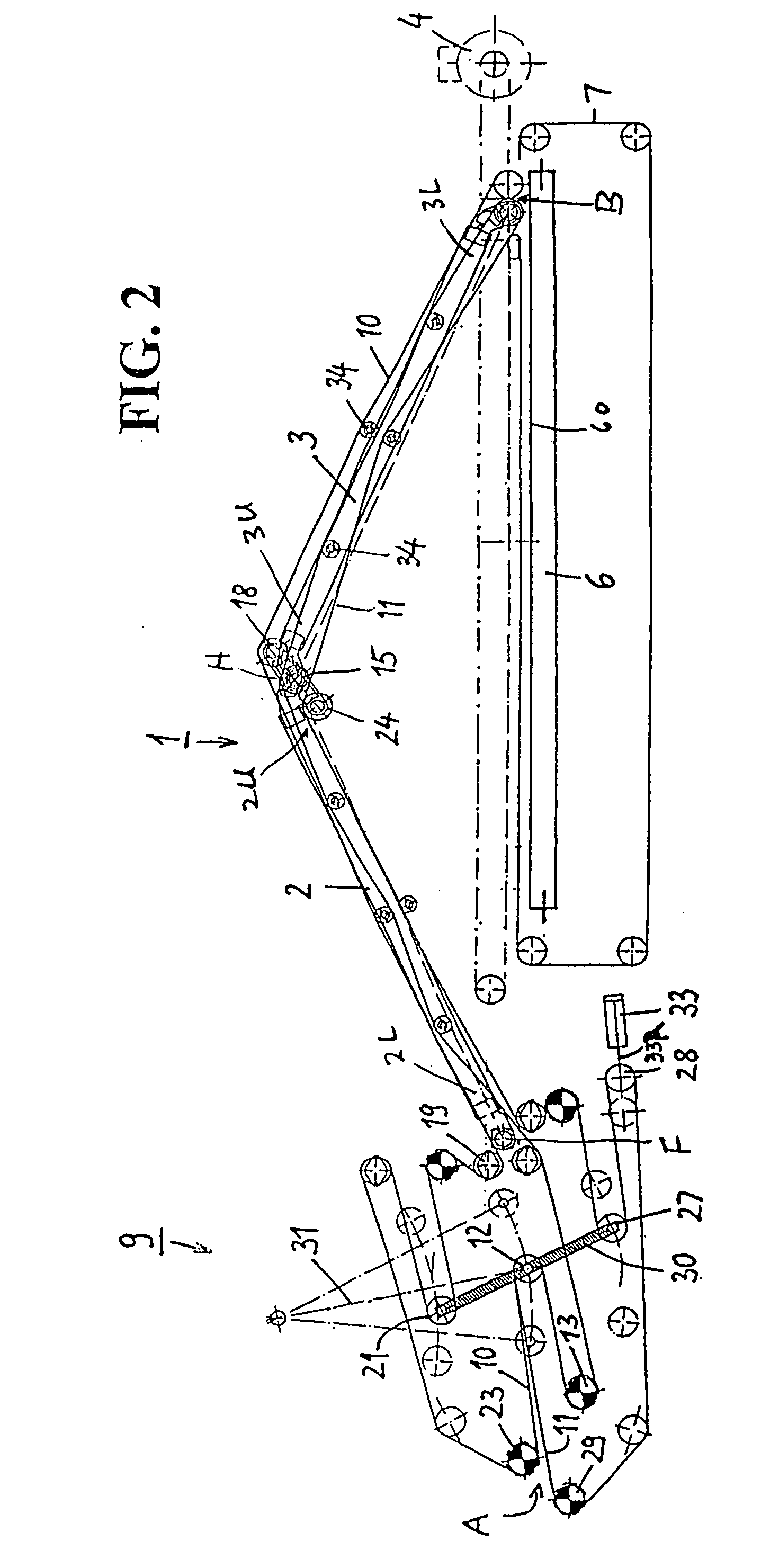 Web buffering device