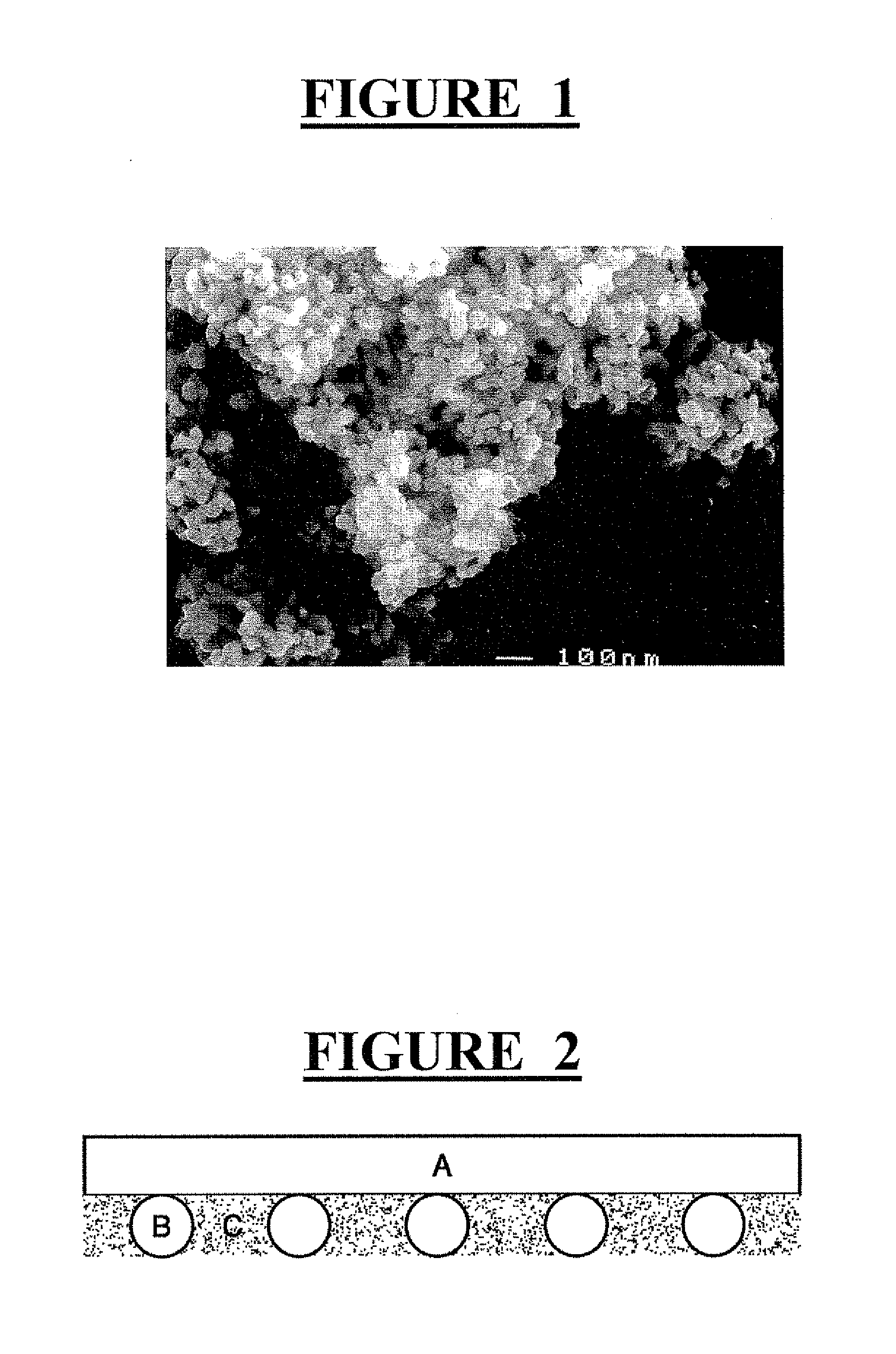 Porous clusters of silver powder promoted by zirconium oxide for use as a catalyst in gas diffusion electrodes, and method for the production thereof