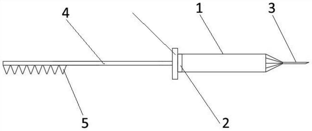 Liquid medicine injector and enteral nutrition pump with liquid medicine injector