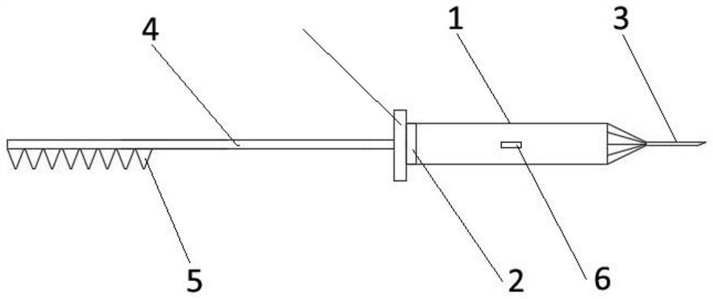 Liquid medicine injector and enteral nutrition pump with liquid medicine injector