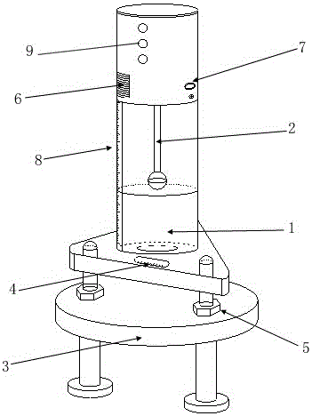 Transparent double-measurement-system static force level gauge and use method thereof