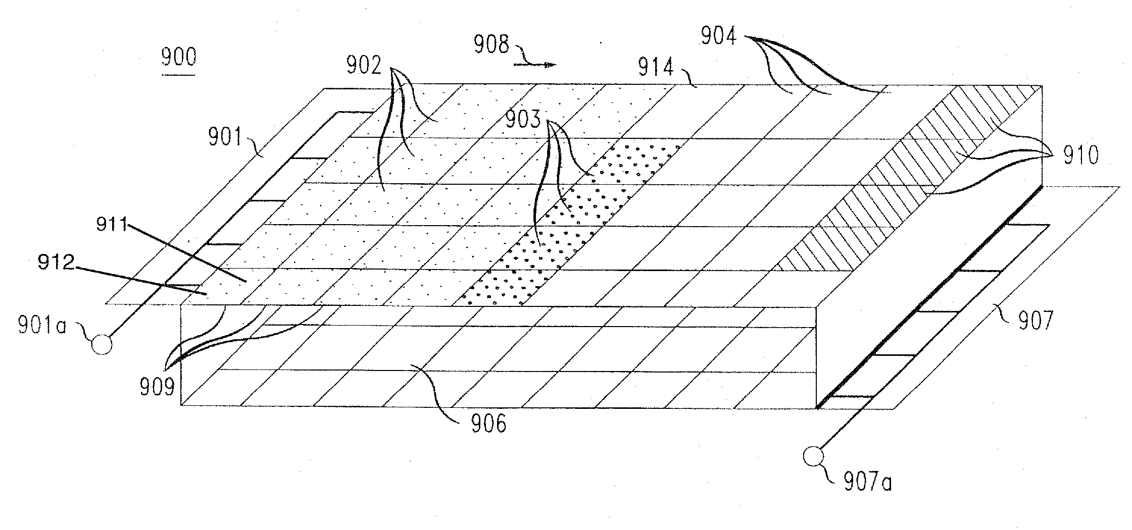 Nanostructured battery having end of life cells