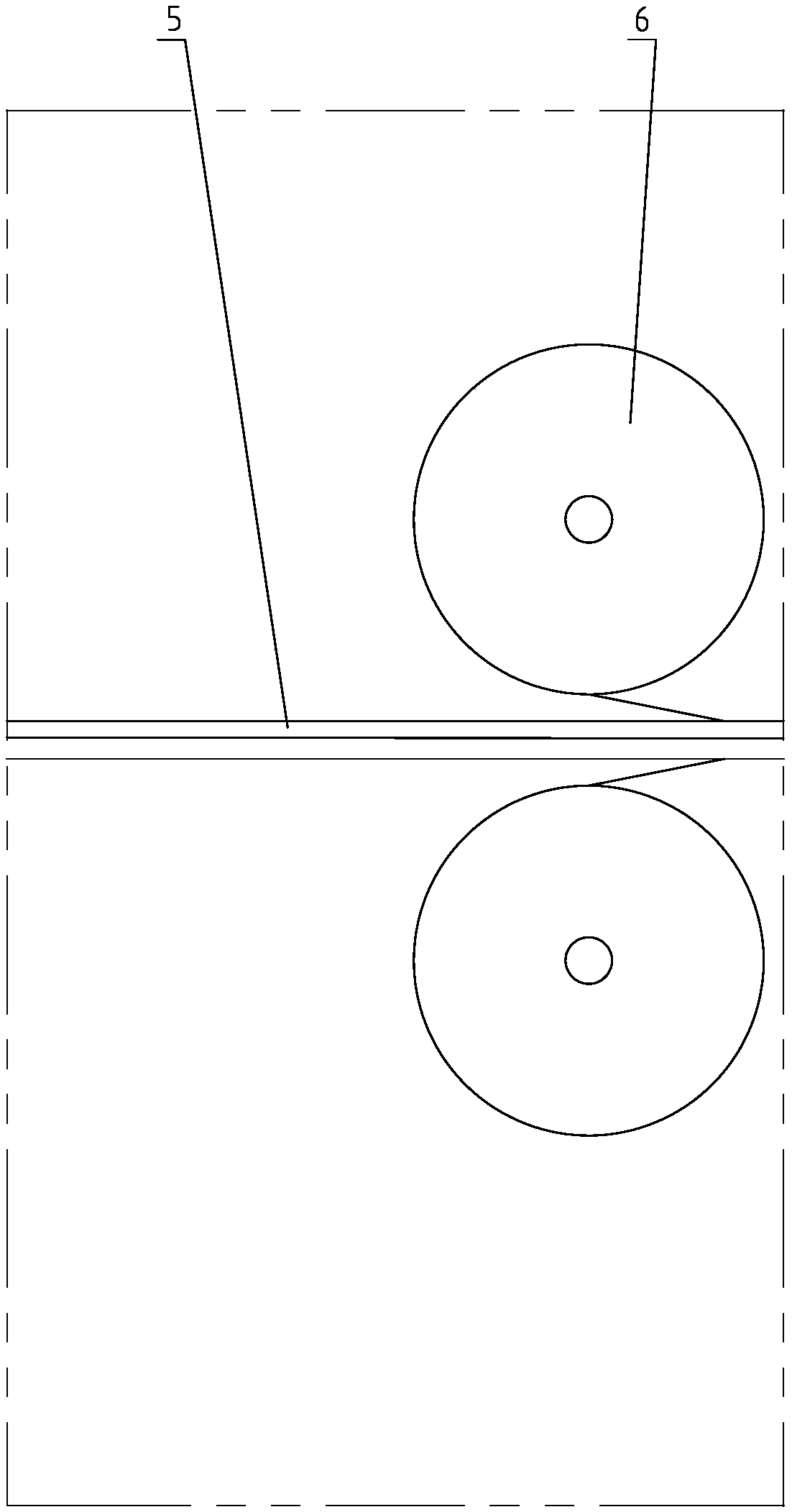 Method and device for manufacturing continuous filament reinforced plastic pressure pipe