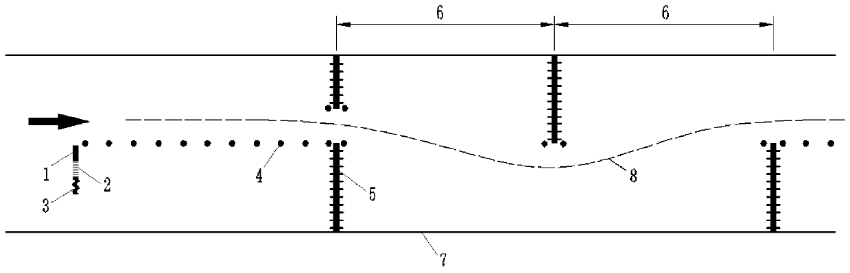 Optimal setting method for road traffic deceleration facilities