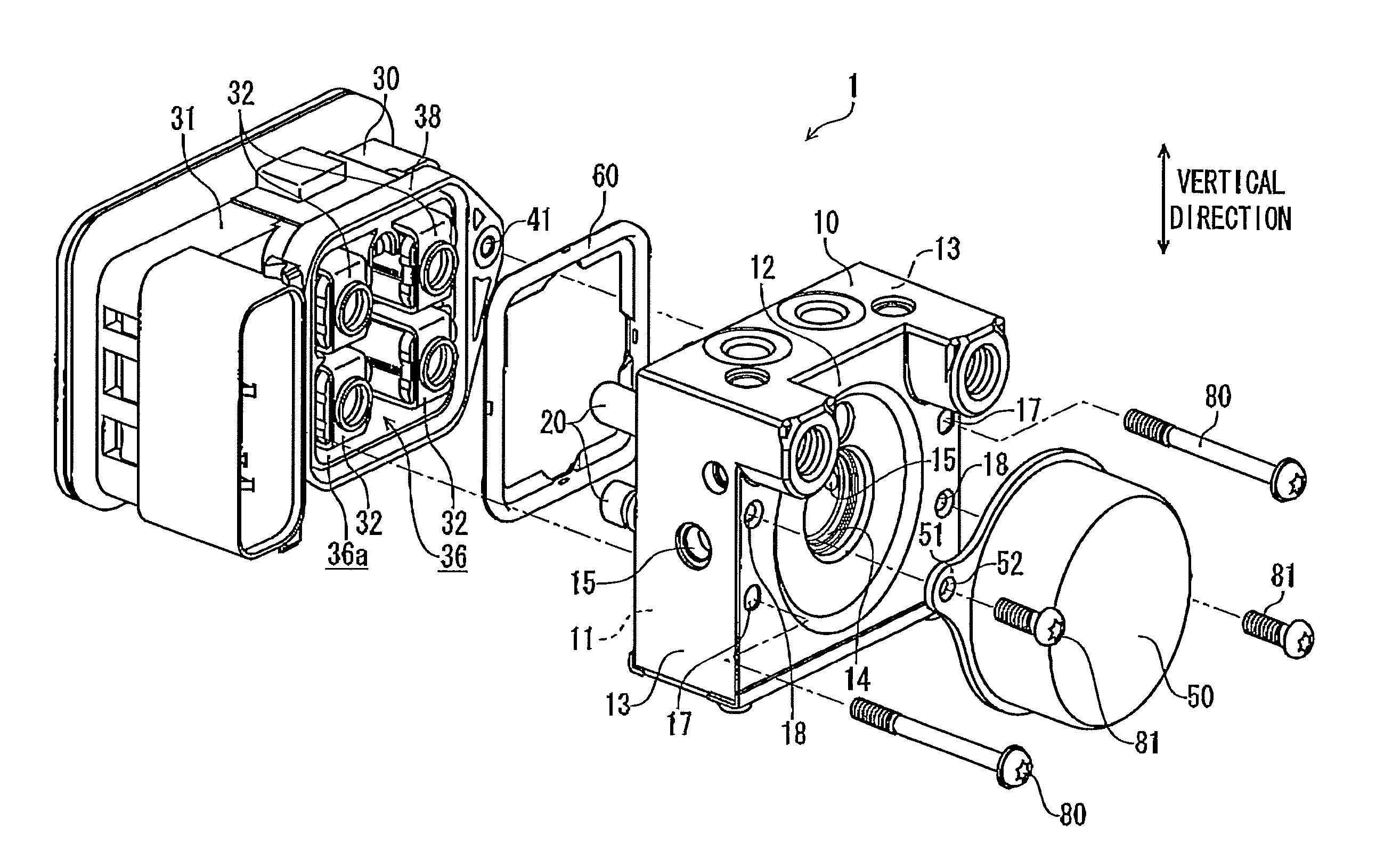 Brake hydraulic pressure control apparatus for vehicle