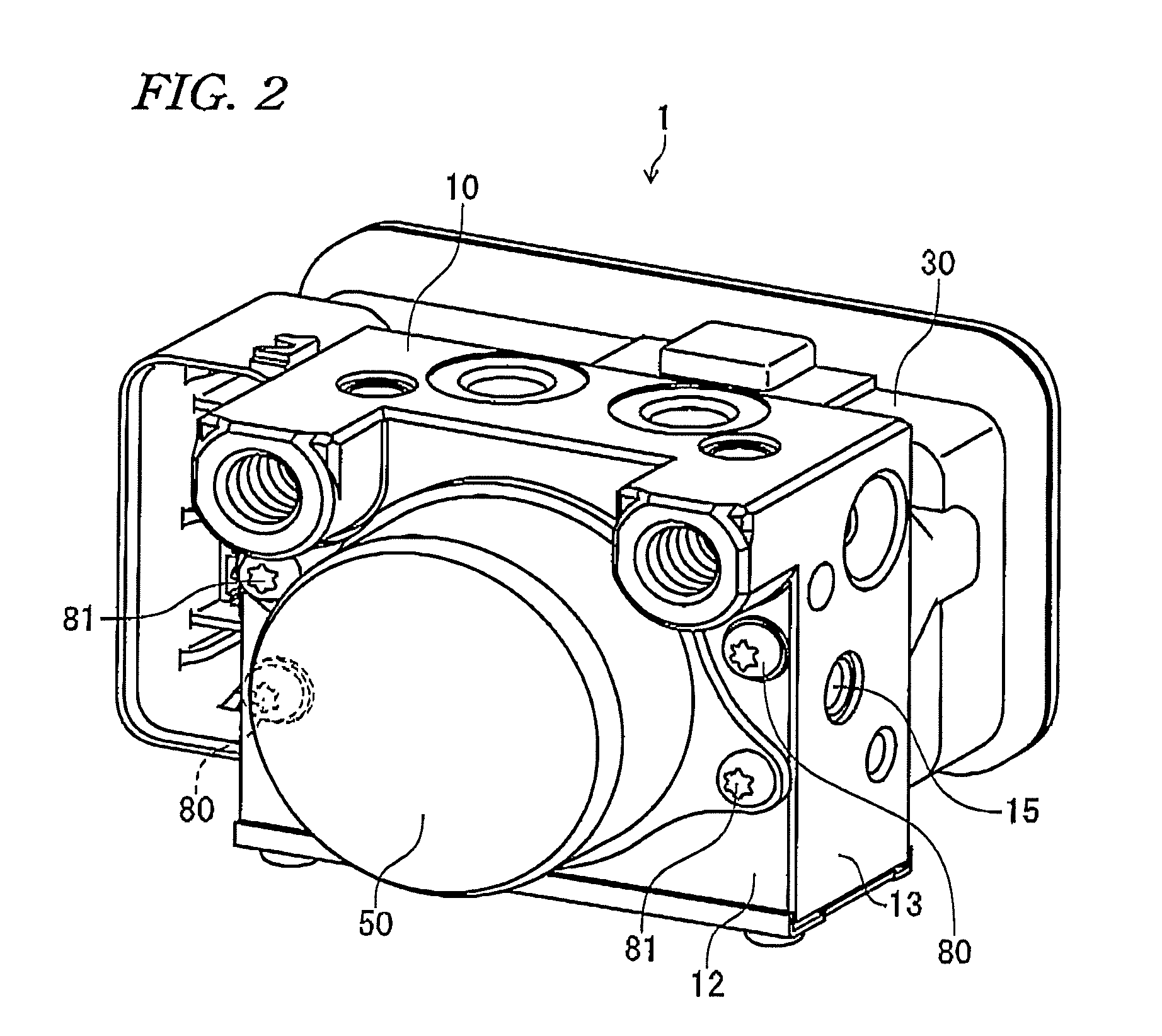 Brake hydraulic pressure control apparatus for vehicle