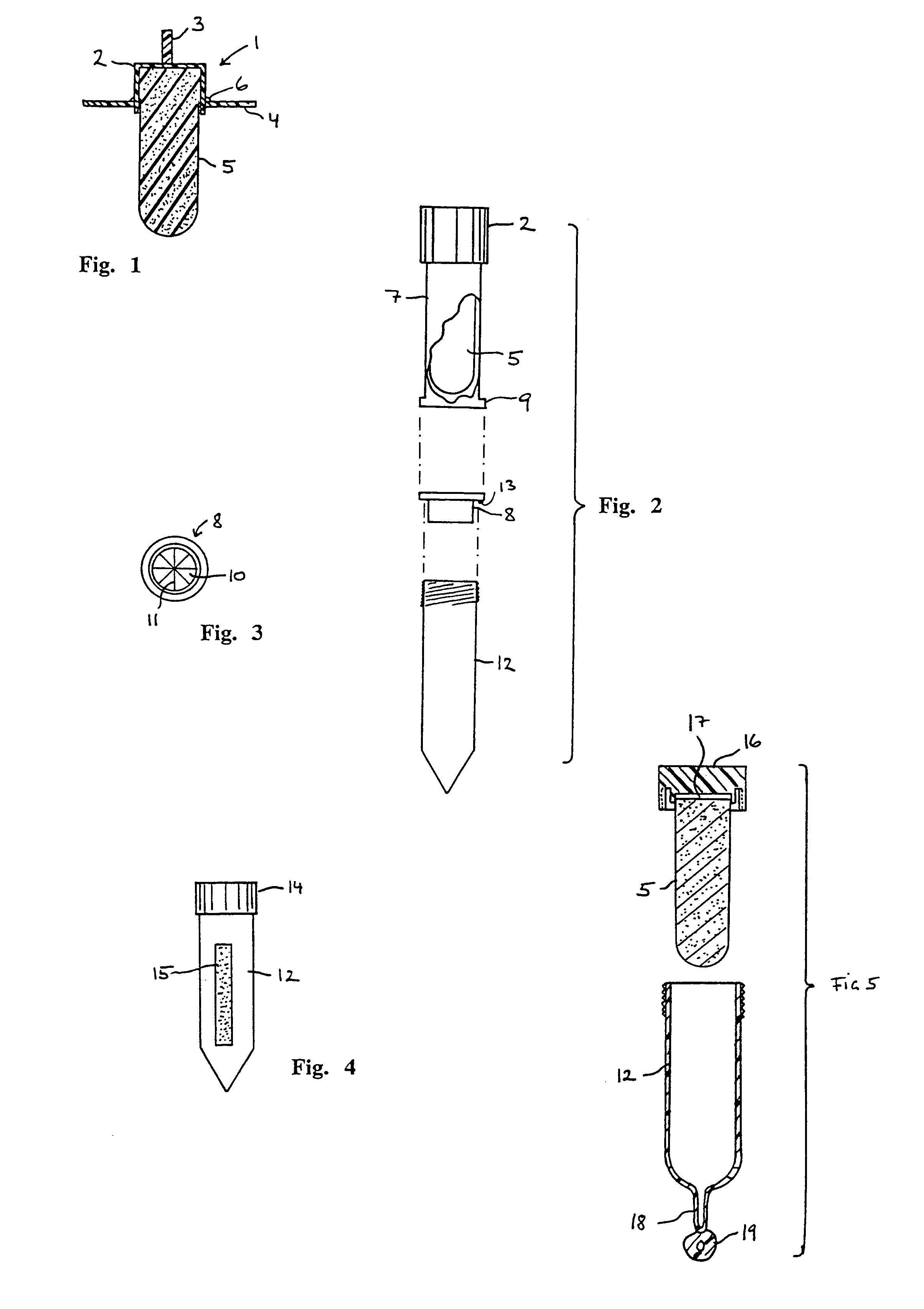 Saliva sample collection system