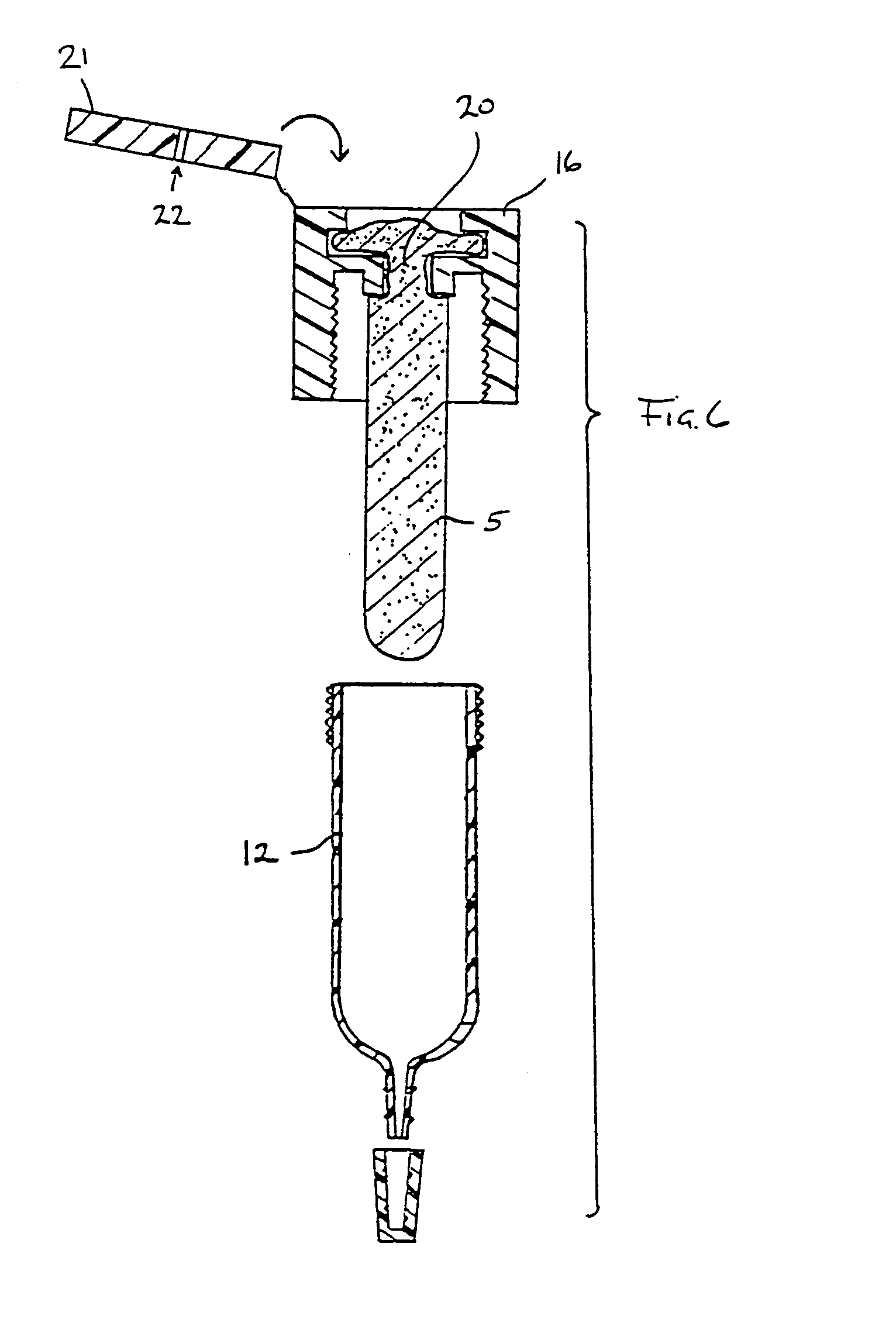 Saliva sample collection system