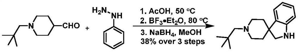 A kind of synthetic method of hydrogenated pyridine spiroindoline ring catalyzed by monovalent silver