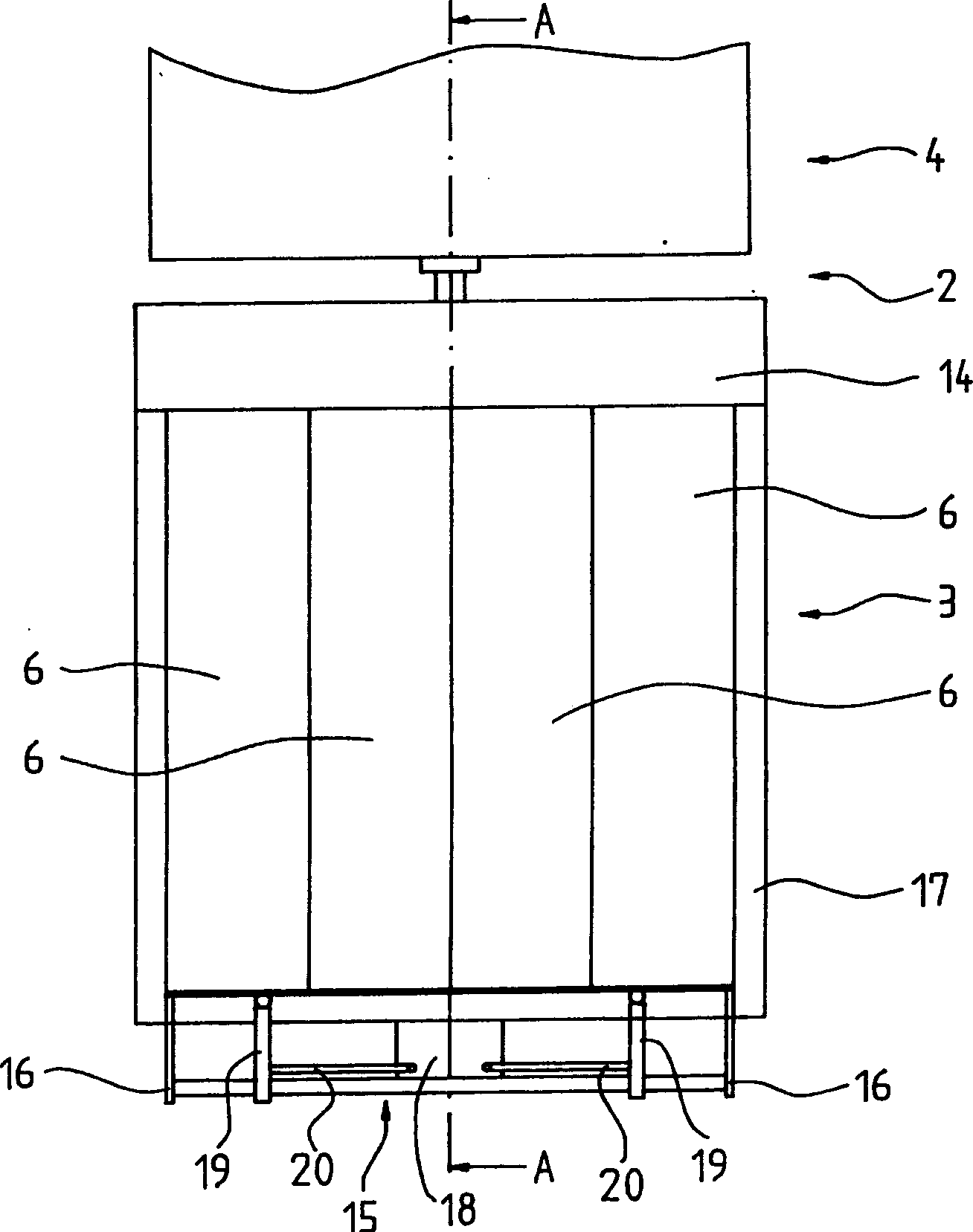 Device for precisely locating level of at least one storey of multistorey cars of elevator