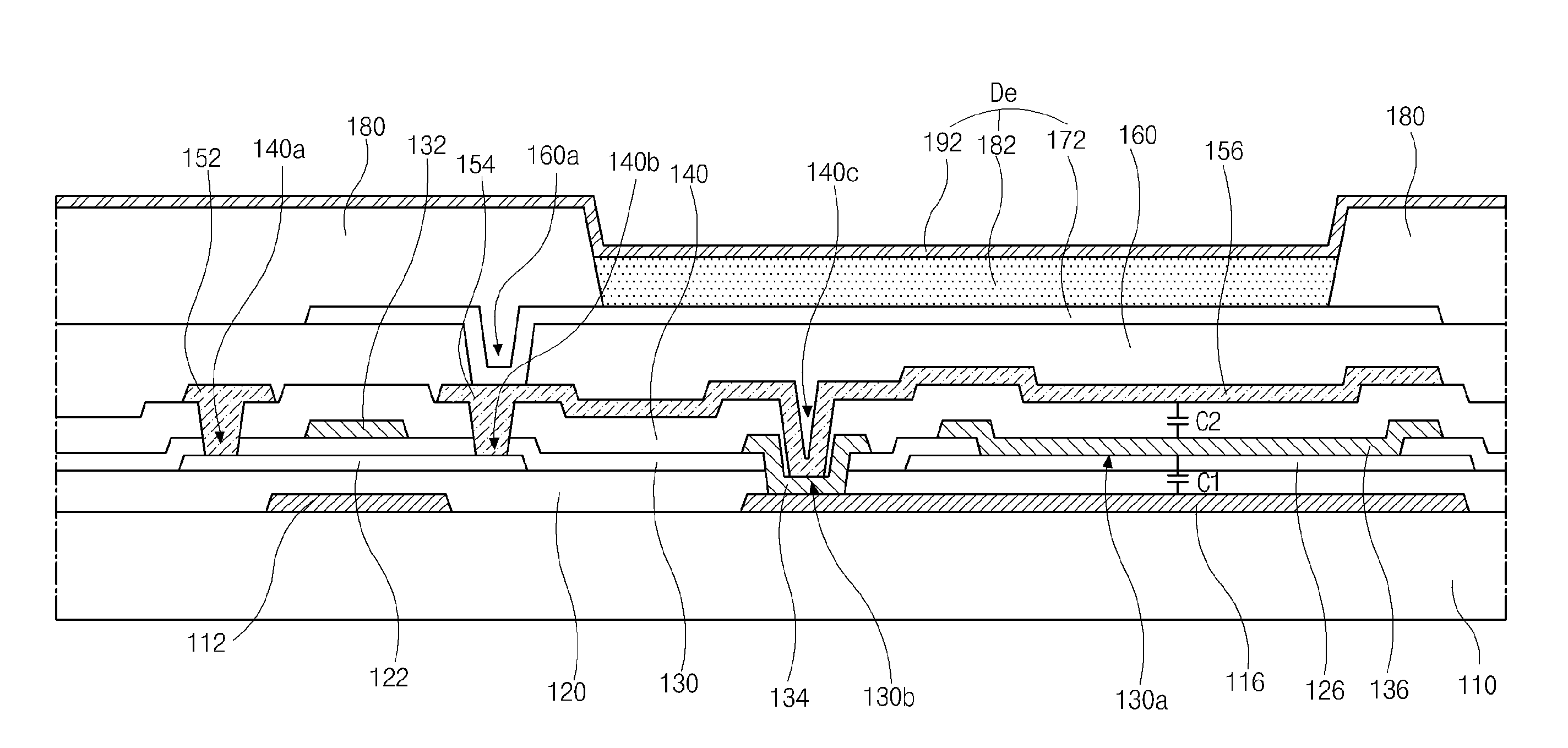 Organic light emitting diode display device and method of fabricating the same