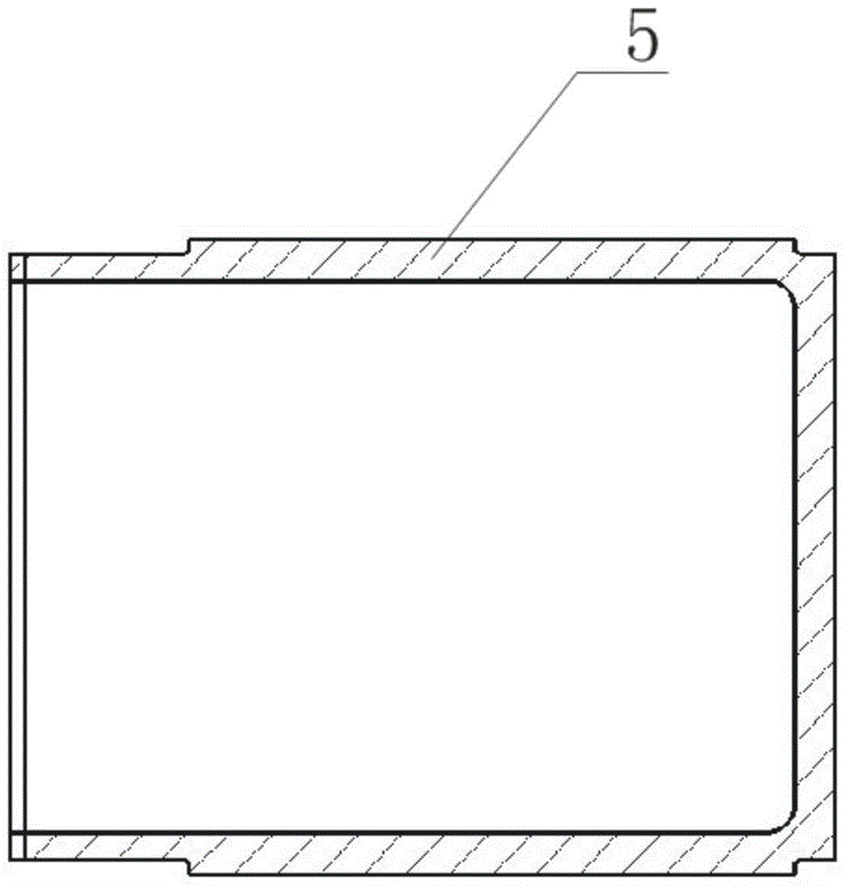 A jig for processing the outer wall of thin-walled sleeve parts without a through hole and its use method