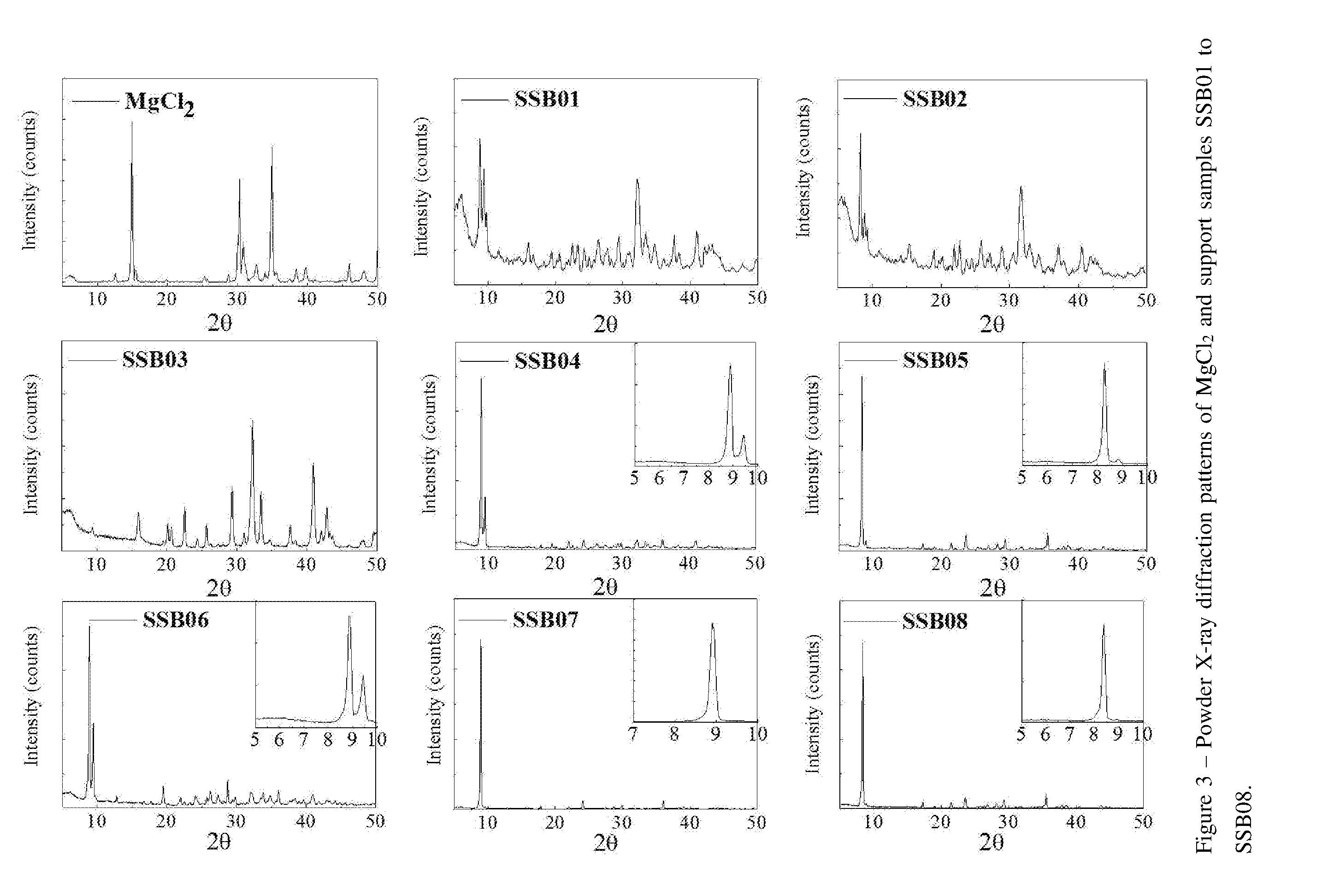 Catalyst support and related processes