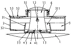 Pressure cooker with anti-splash and oil-water collection function