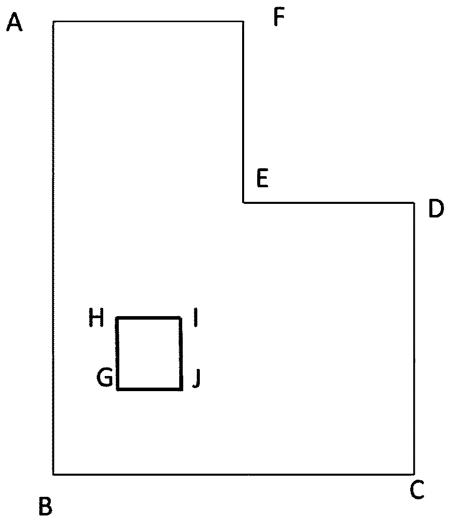 Method for processing regional edge and regional built-in component bottom in home decoration design