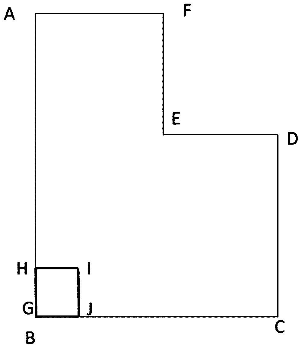 Method for processing regional edge and regional built-in component bottom in home decoration design