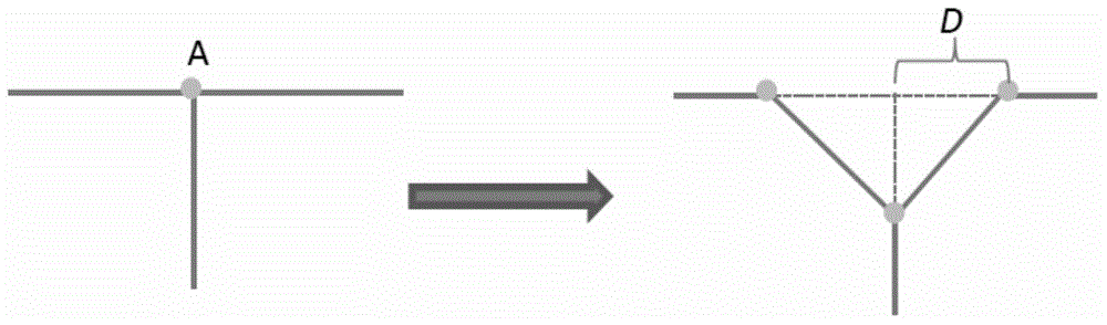 Construction method and device for barrier-bypassing eight-fork Steiner minimum tree