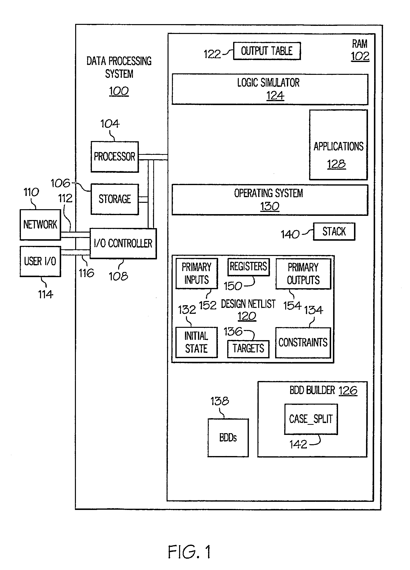 Method and system for case-splitting on nodes in a symbolic simulation framework