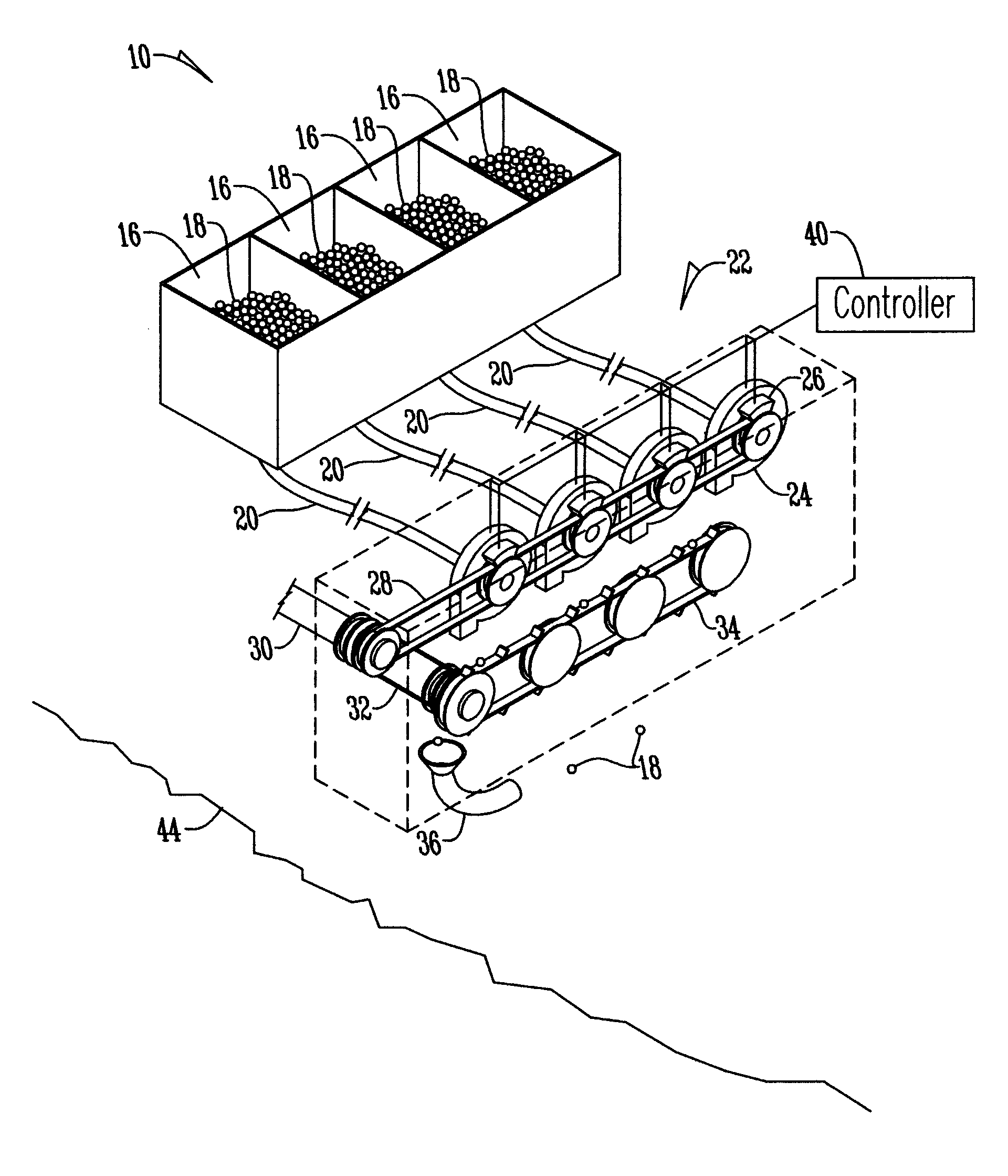 Method and apparatus for changing seed varieties at the row unit of a planter