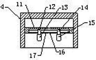 Efficient heat radiation chamber for installing Internet of Things apparatus